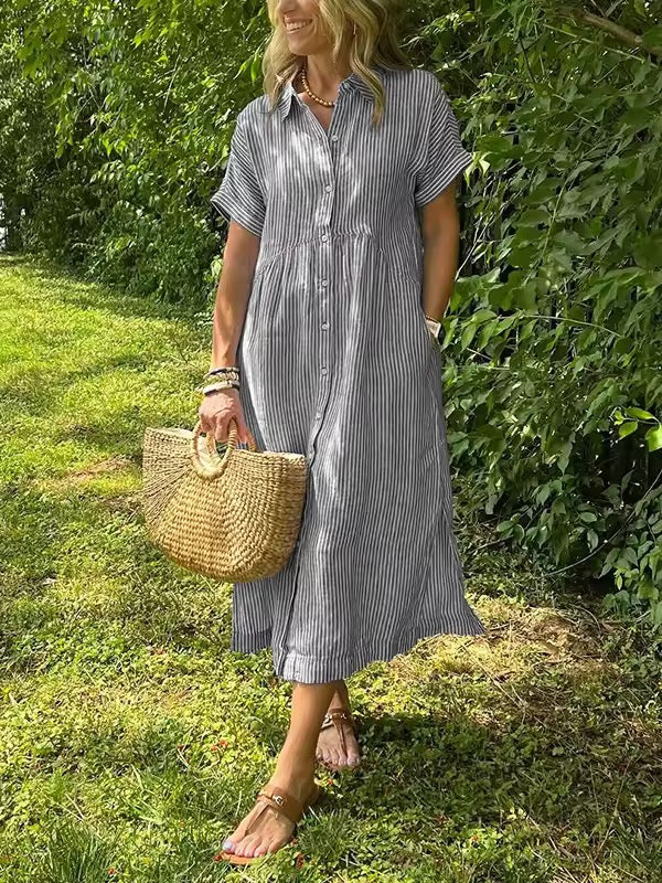 Elvora London™ – Livia Summer Maxi Dress