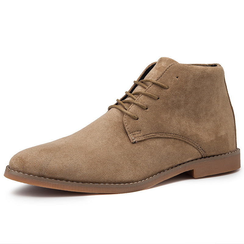 Elvora London™ – Astor Frosted Leather High-Tops