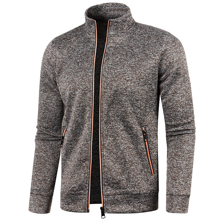Elvora London™ | Classic Knitted Jacket with Zipper