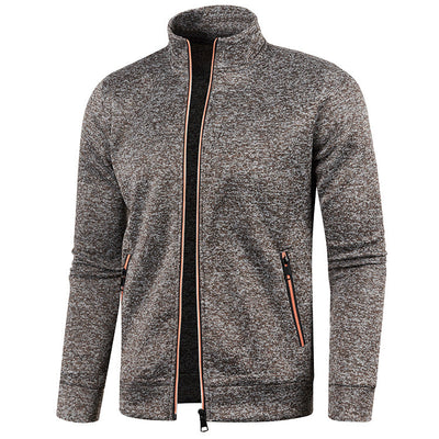 Elvora London™ | Classic Knitted Jacket with Zipper