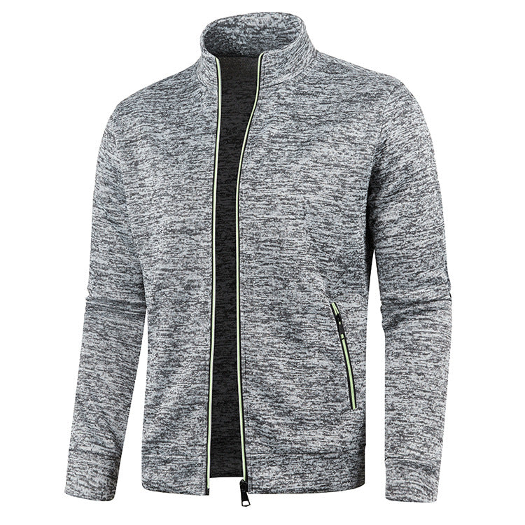 Elvora London™ | Classic Knitted Jacket with Zipper