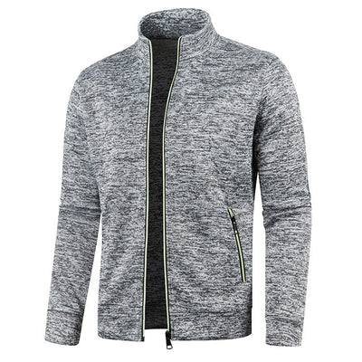 Elvora London™ | Classic Knitted Jacket with Zipper