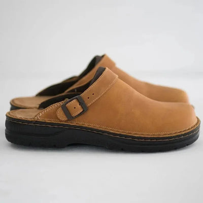 Elvora London™ | Classic Leather Clogs