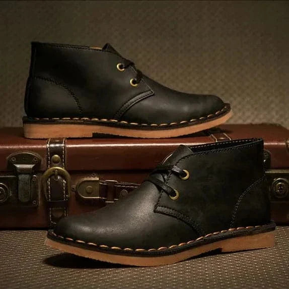 Elvora London™ – Titan Rugged Leather Boots