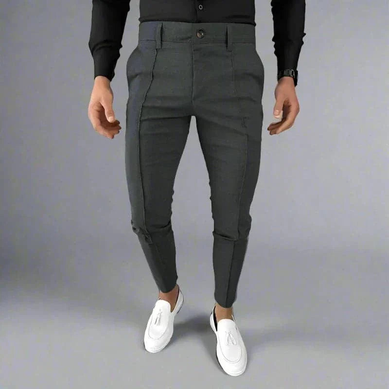 Elvora London™ – Vintage Wrinkle-Free Trousers