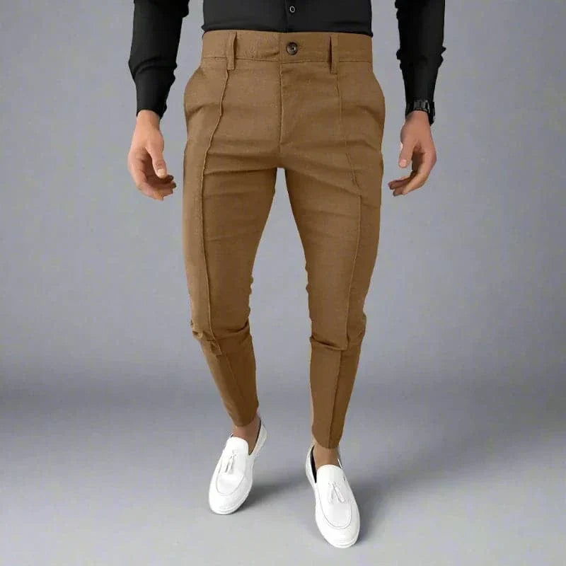Elvora London™ – Vintage Wrinkle-Free Trousers