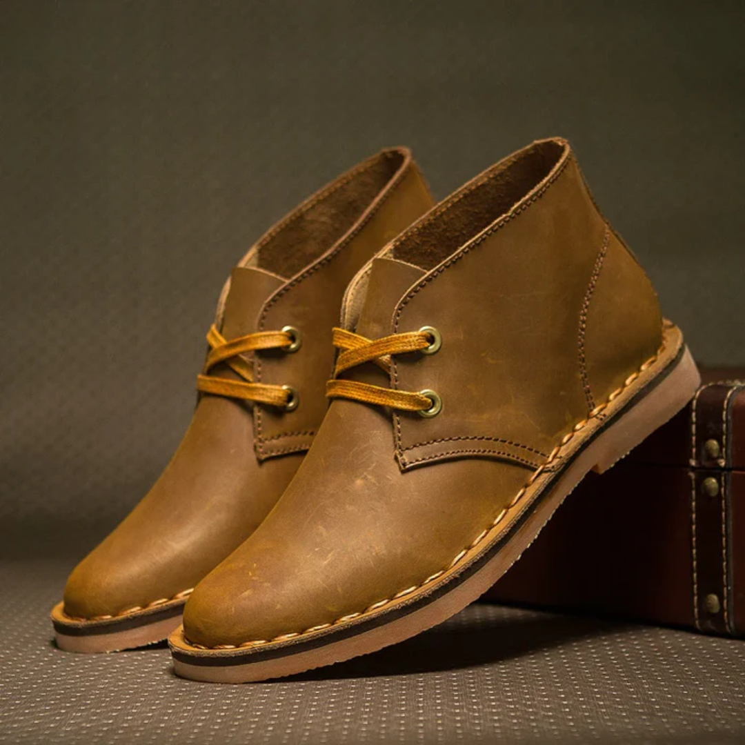 Elvora London™ – Titan Rugged Leather Boots