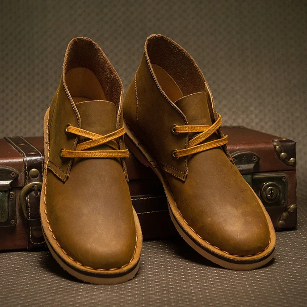 Elvora London™ – Titan Rugged Leather Boots