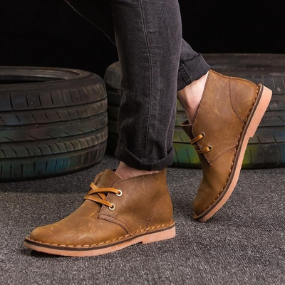Elvora London™ – Titan Rugged Leather Boots