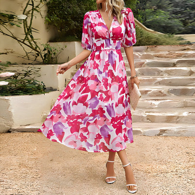Elvora London™ – Amara Floral Maxi Dress
