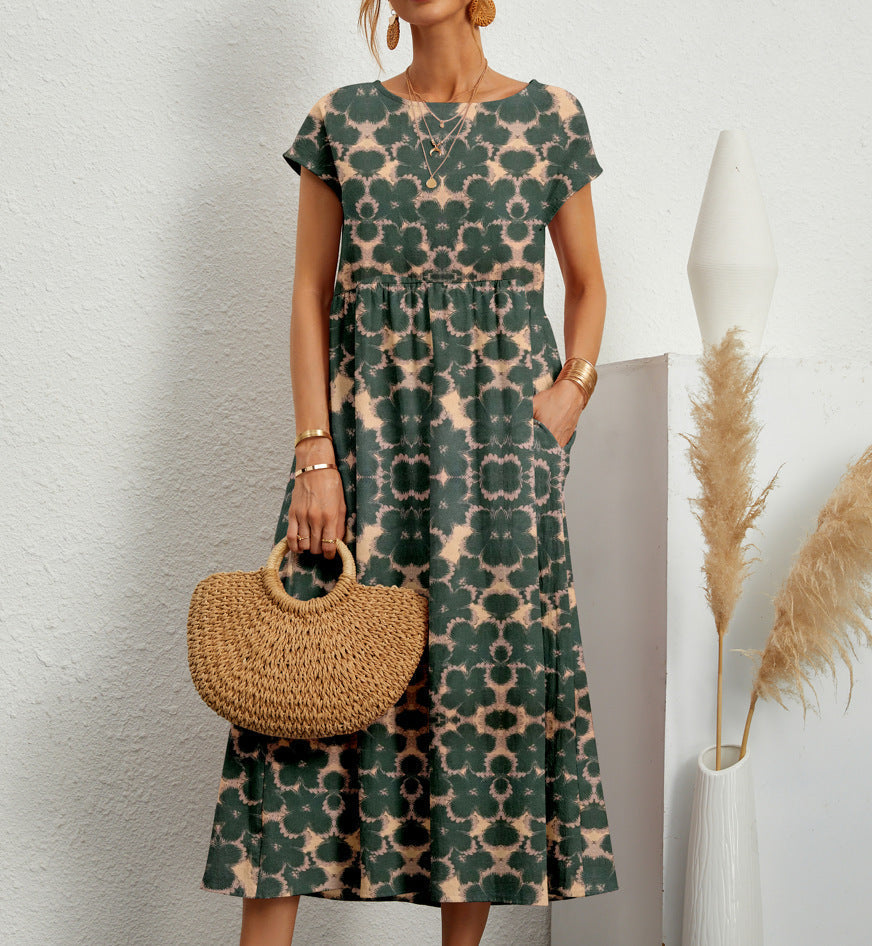 Elvora London™ – Marielle Floral Midi Dress
