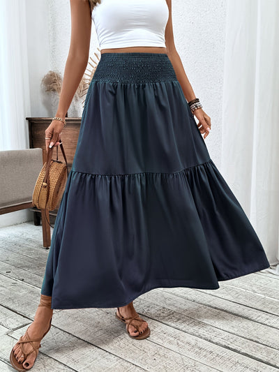 Elvora London™ – Marnie Tiered Floral Maxi Skirt