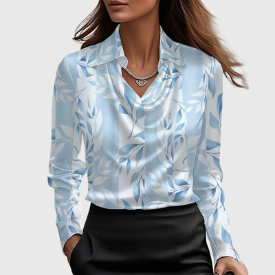 Elvora London™ | Elegant satin blouse