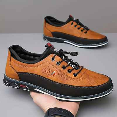 Elvora London™ – Vento Leather Sneakers