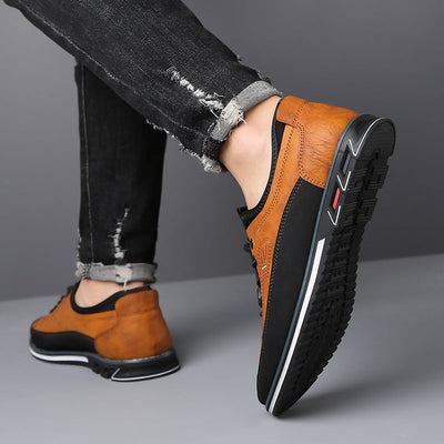 Elvora London™ – Vento Leather Sneakers
