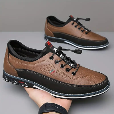 Elvora London™ – Vento Leather Sneakers