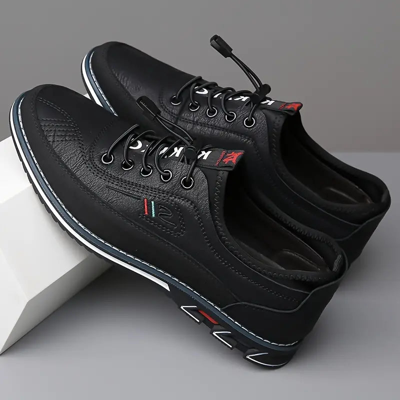 Elvora London™ – Vento Leather Sneakers