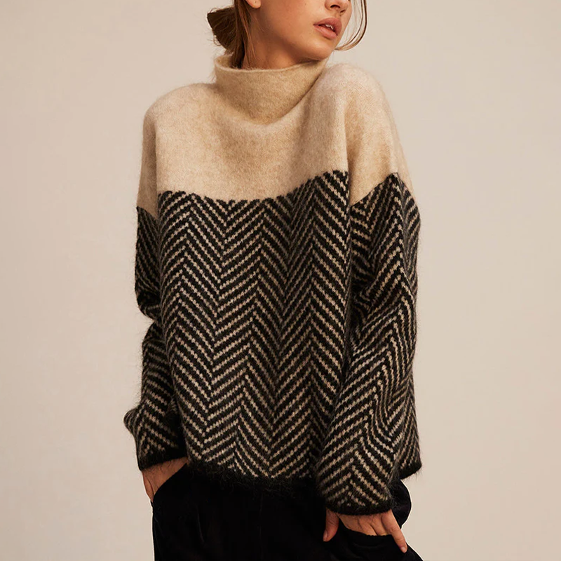 Elvora London™ – Amara Turtleneck Jumper