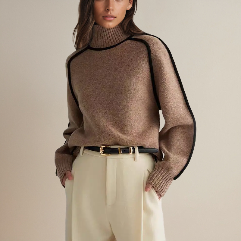 Elvora London™ – Seraphina Turtleneck Jumper