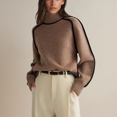 Elvora London™ – Seraphina Turtleneck Jumper