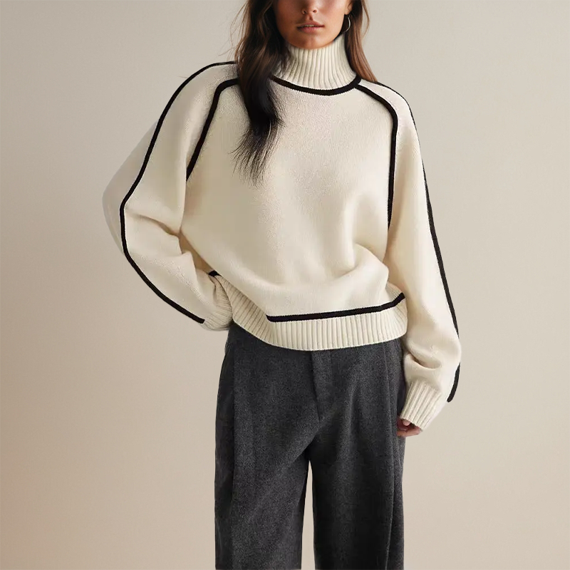 Elvora London™ – Seraphina Turtleneck Jumper