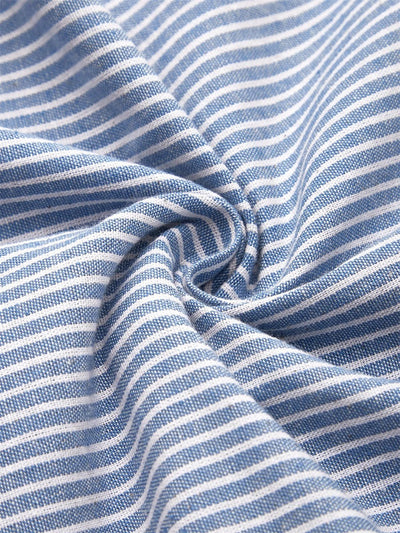 Elvora London™ – Selene Striped Midi Dress
