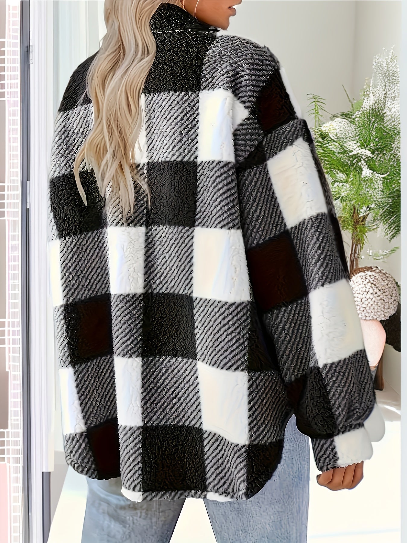 Elvora London™ – Rosie Plush Sherpa Jacket
