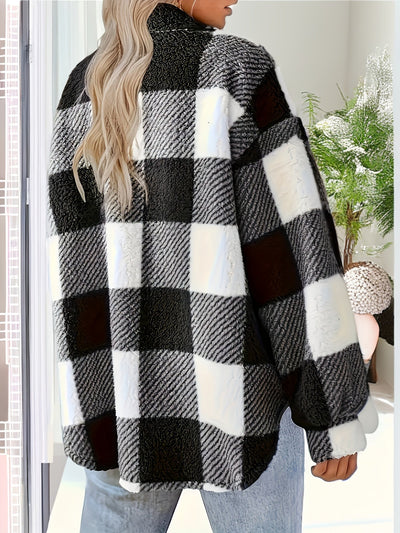 Elvora London™ – Rosie Plush Sherpa Jacket