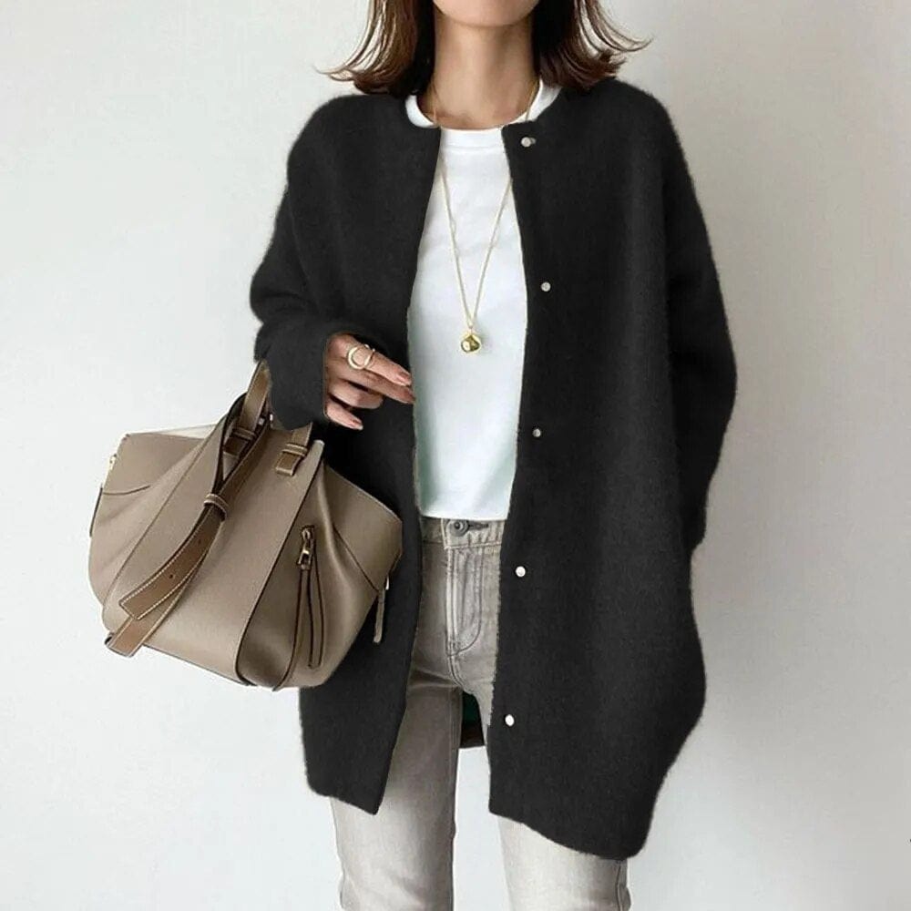 Elvora London™ | Elegant Buttoned Jacket