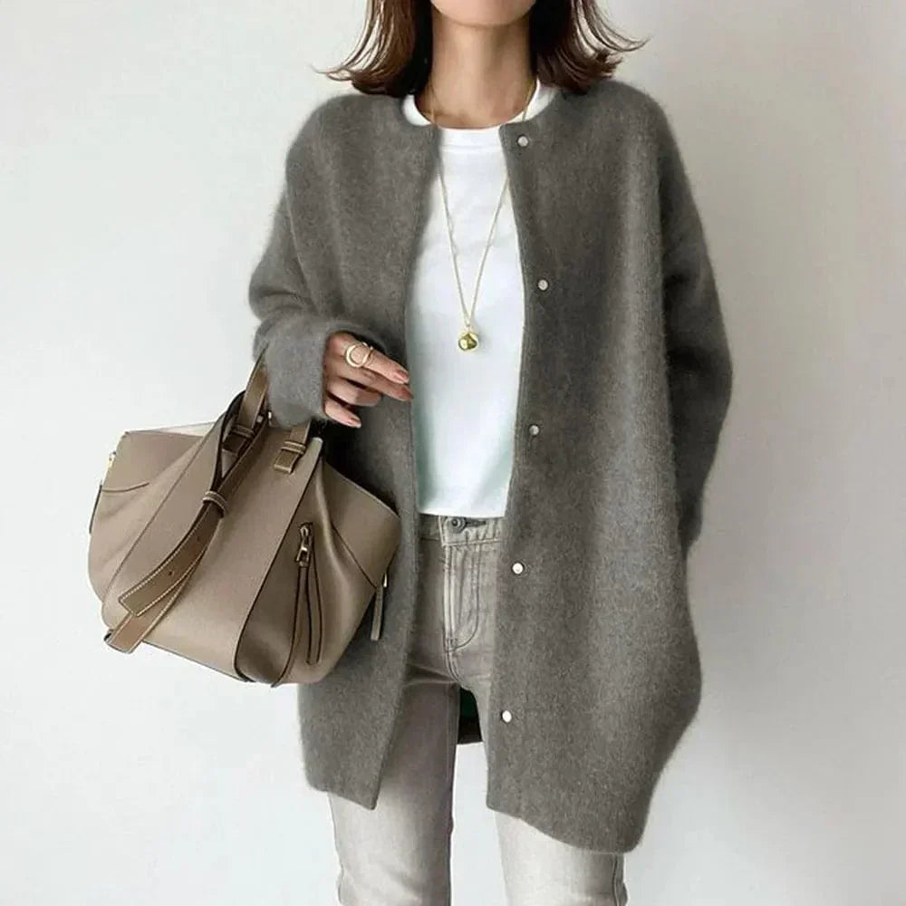 Elvora London™ | Elegant Buttoned Jacket