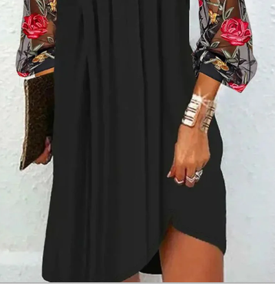 Elvora London™ – Seraphina Floral Mini Dress