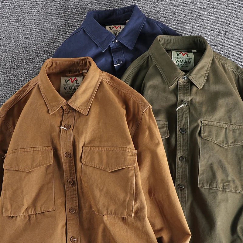 Elvora London™ – Orion Cargo Shirt