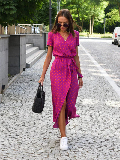 Elvora London™ – Celeste Elegant Midi Dress