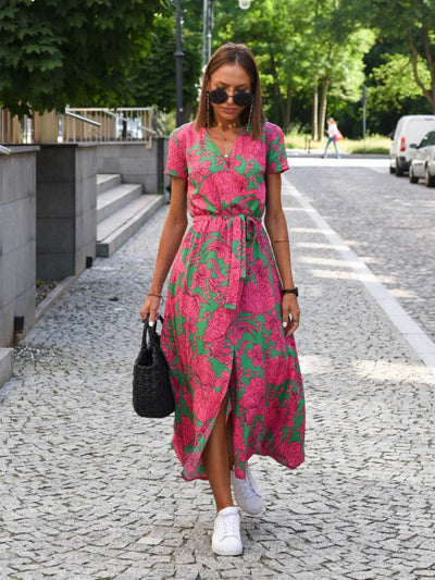 Elvora London™ – Celeste Elegant Midi Dress