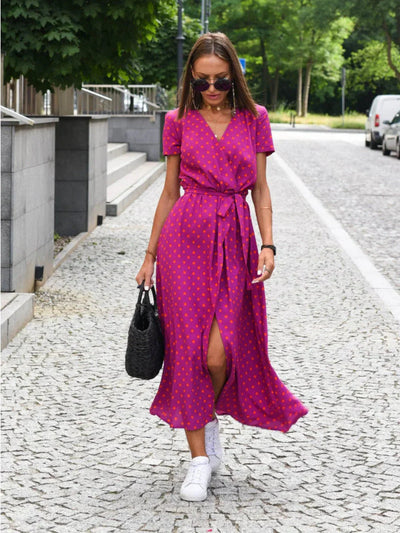 Elvora London™ – Celeste Elegant Midi Dress