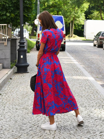 Elvora London™ – Celeste Elegant Midi Dress