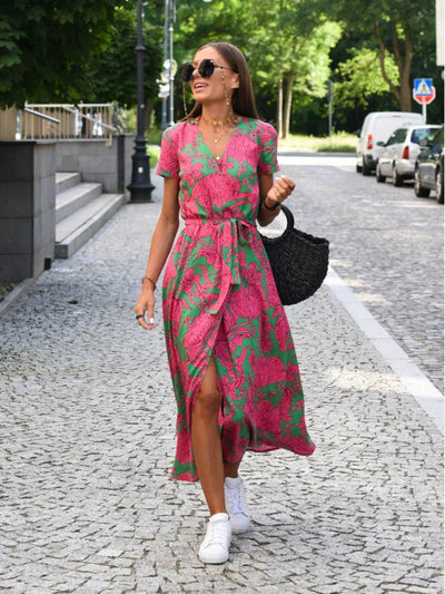Elvora London™ – Celeste Elegant Midi Dress