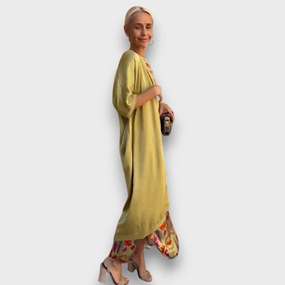 Elvora London™ – Amara Sleeveless Floral Maxi Dress