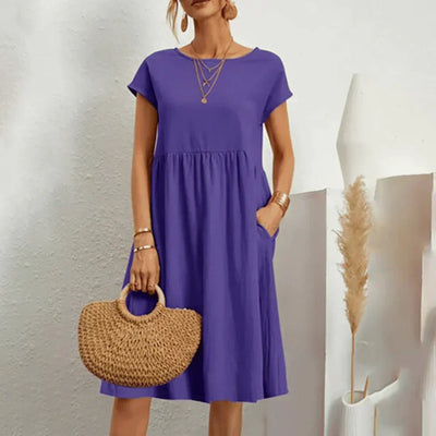Elvora London™ – Selina Relaxed Midi Dress